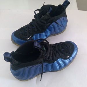 Foamposites nikes men’s royal blue